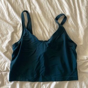 deep teal lululemon align tank